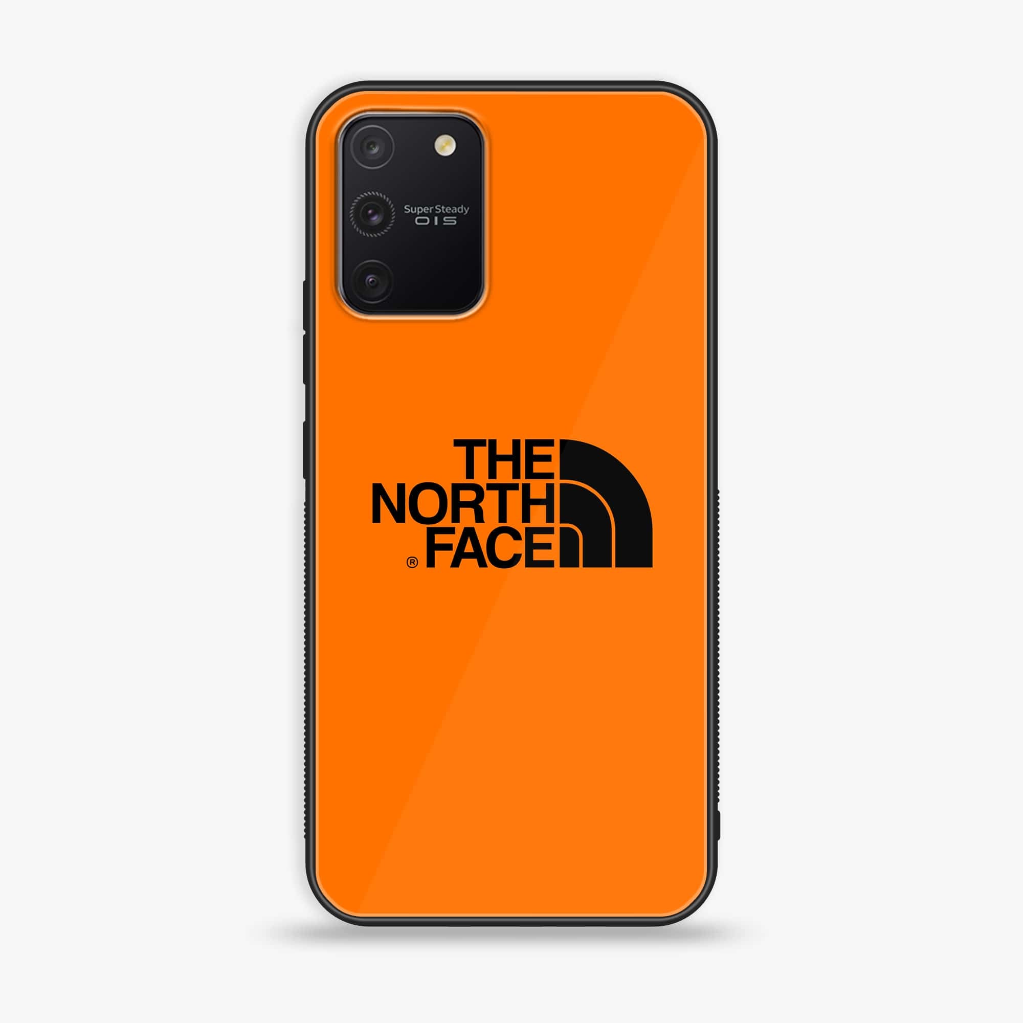 Galaxy S10 Lite - The North Face Series - Premium Printed Glass soft Bumper shock Proof Case