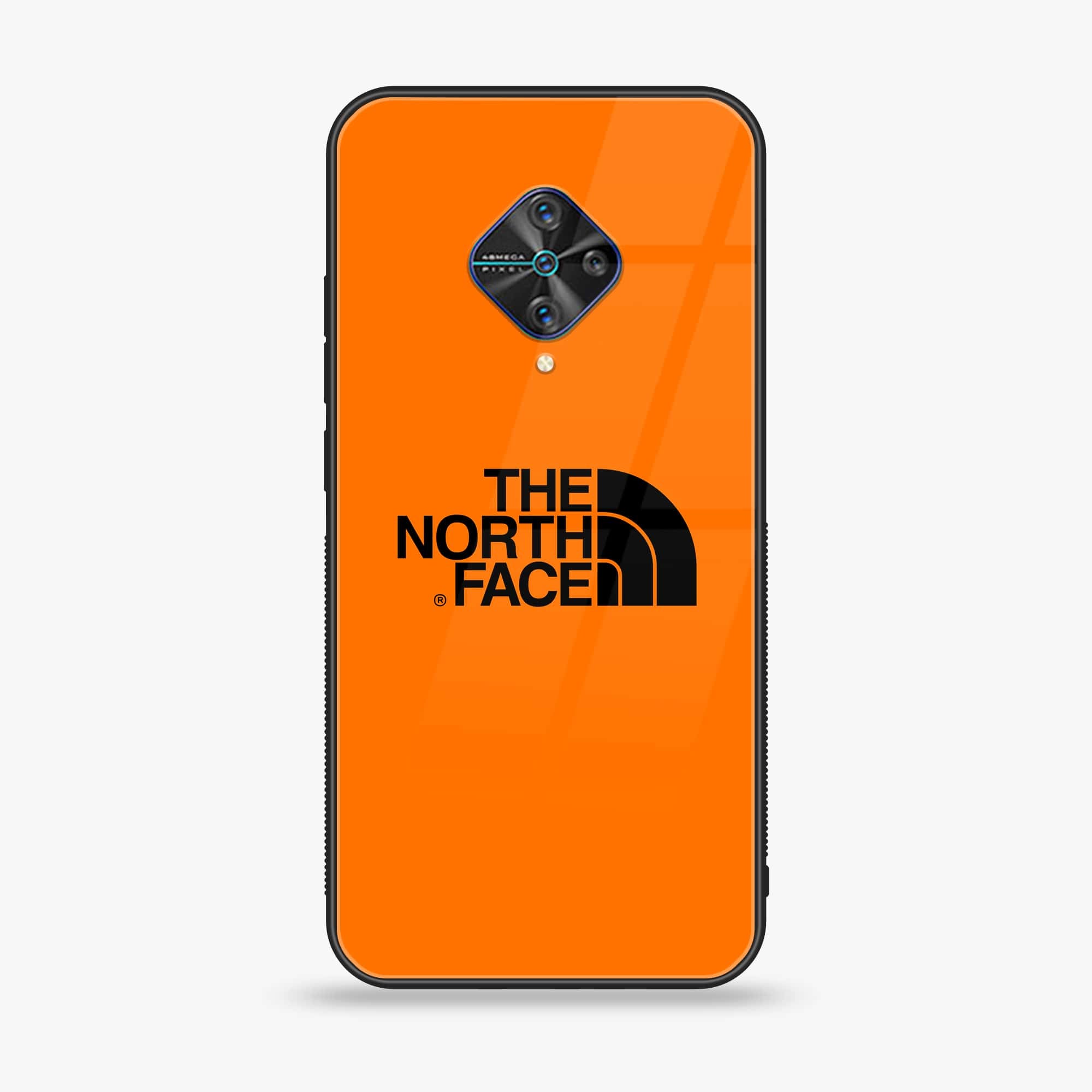 Vivo Y51 - The North Face Series - Premium Printed Glass soft Bumper shock Proof Case