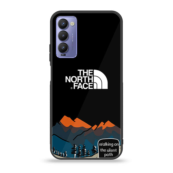 Tecno Camon 18/ 18P/ 18t The North Face Design 8 Premium Printed Glass soft Bumper shock Proof Case CS-22860