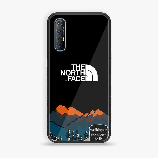 Oppo Reno 3 Pro 5g - The North Face Design 8 - Premium Printed Glass soft Bumper shock Proof Case CS-17423