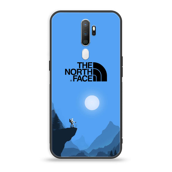Oppo A5 2020  / OPPO A9 2020 - The North Face  Design 9  Premium Printed Glass soft Bumper shock Proof Case   CS-30251