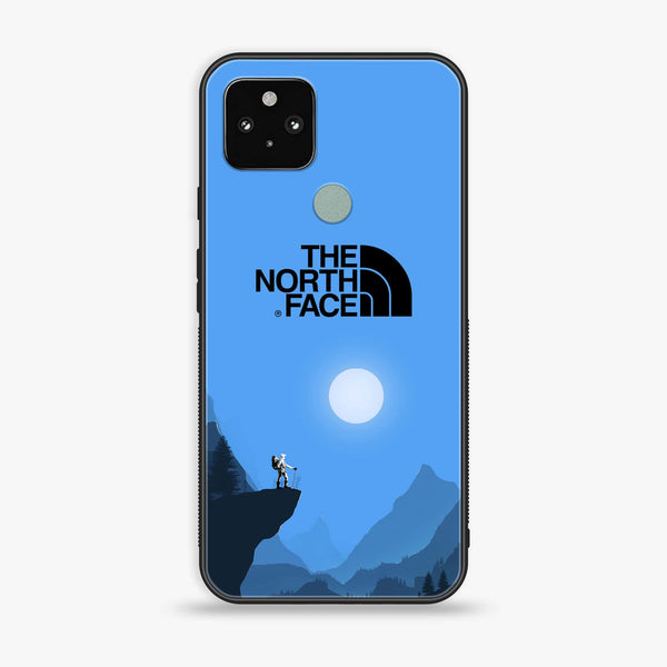 Google Pixel 5 - The North Face Design 9 - Premium Printed Glass soft Bumper shock Proof Case CS-17914