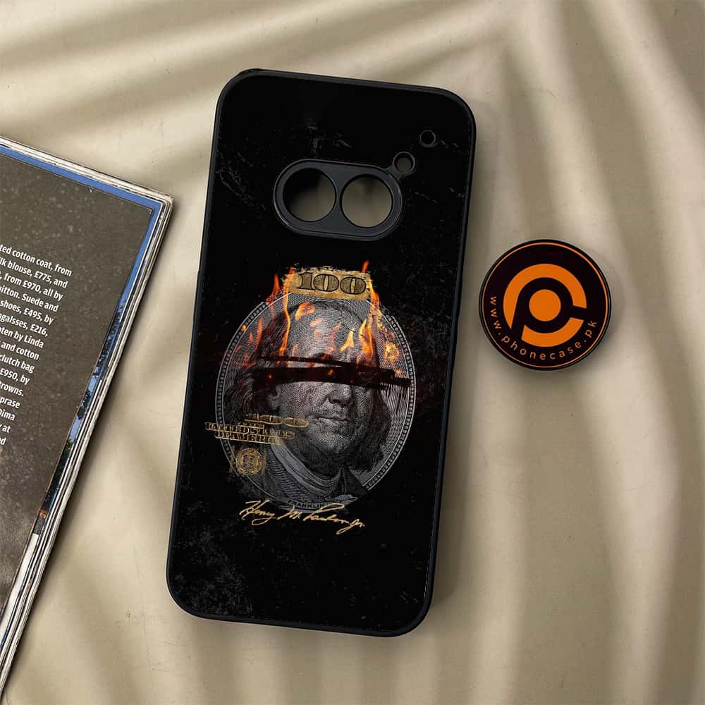 Nothing Phone (2a) - Dollar Series - Premium Metal Printed soft Bumper Shock Proof Case