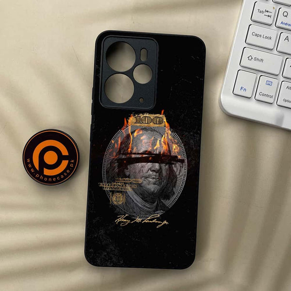 Realme 14T 5G - Dollar Series - Premium Metal Printed soft Bumper Shock Proof Case