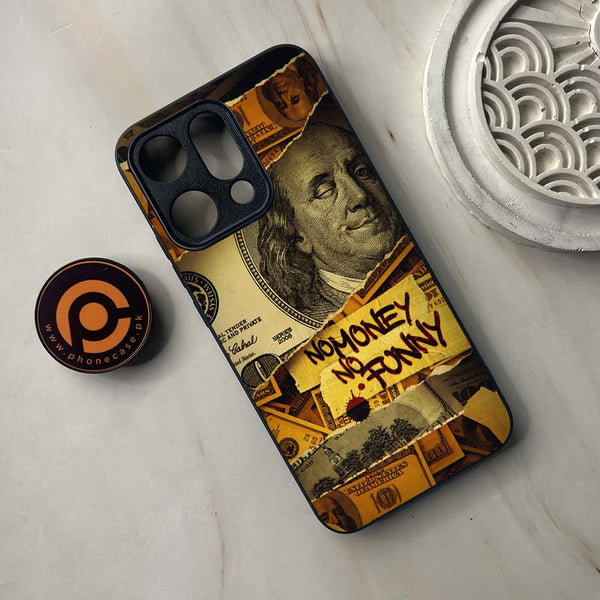 Oppo Reno 14 5G - Dollar Series - Premium Metal Printed soft Bumper shock Proof Case