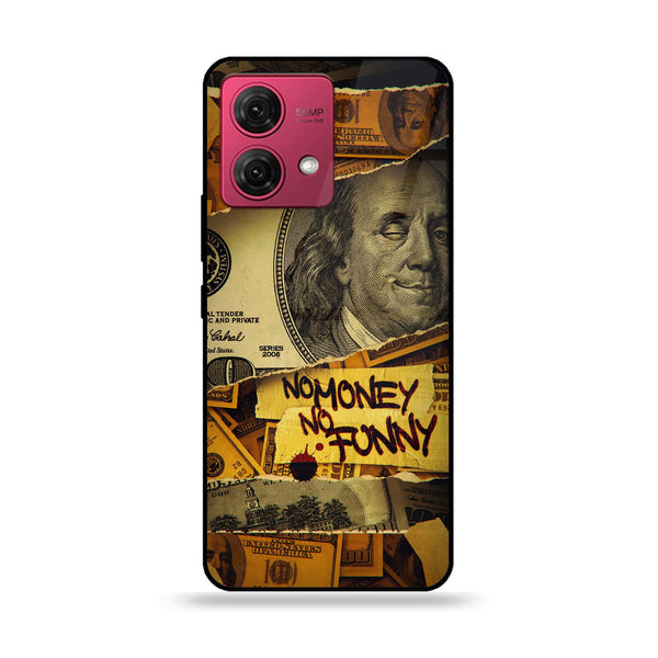 Motorola Moto G84 - Dollar Series - Premium Printed Glass soft Bumper shock Proof Case