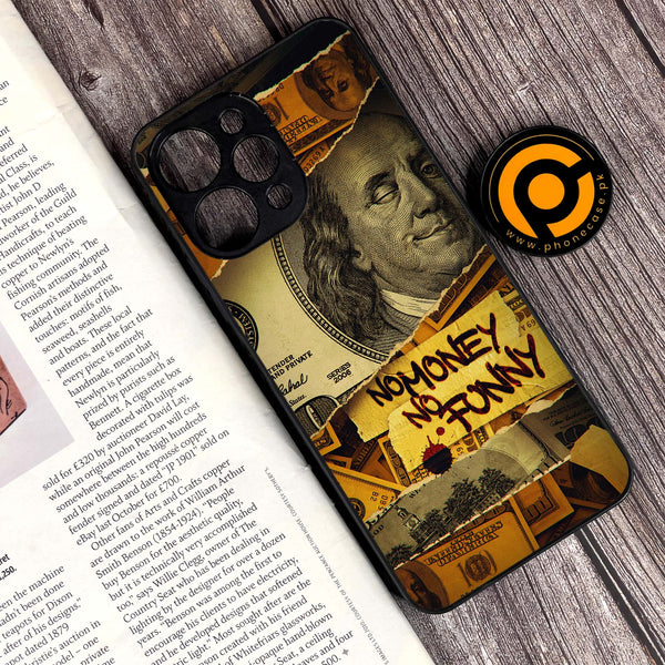Xiaomi Redmi 12 - Dollar Design 1 - Premium Printed Glass soft Bumper shock Proof Case  CS-30994 CS-31665