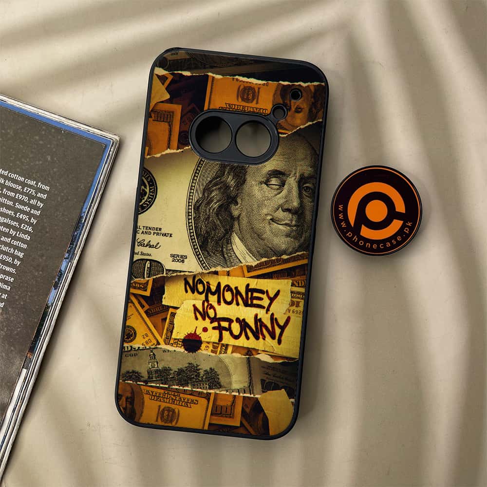 Nothing Phone (2a) - Dollar Series - Premium Metal Printed soft Bumper Shock Proof Case