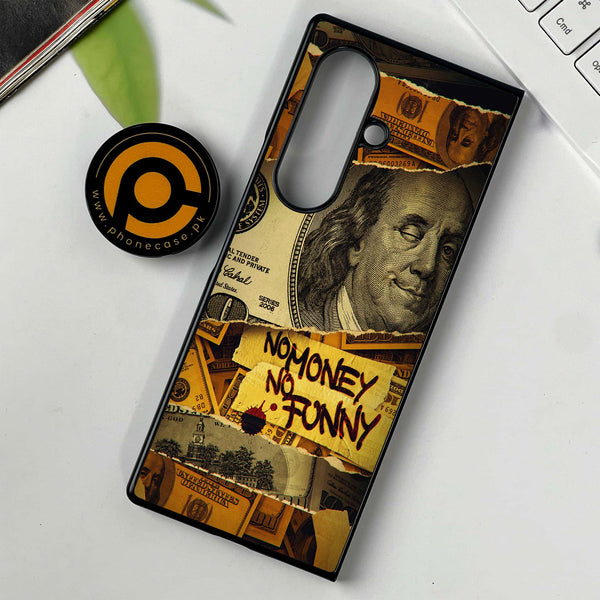 Samsung Galaxy Z Fold 7 - Dollar Series - Premium Metal Printed soft Bumper shock Proof Case