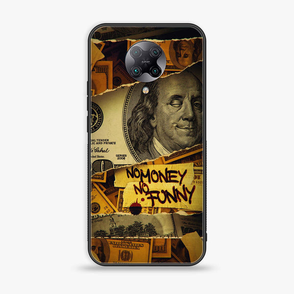 Xiaomi Poco F2 Pro - Dollar Design 1 - Premium Printed Glass soft Bumper shock Proof Case CS-35693