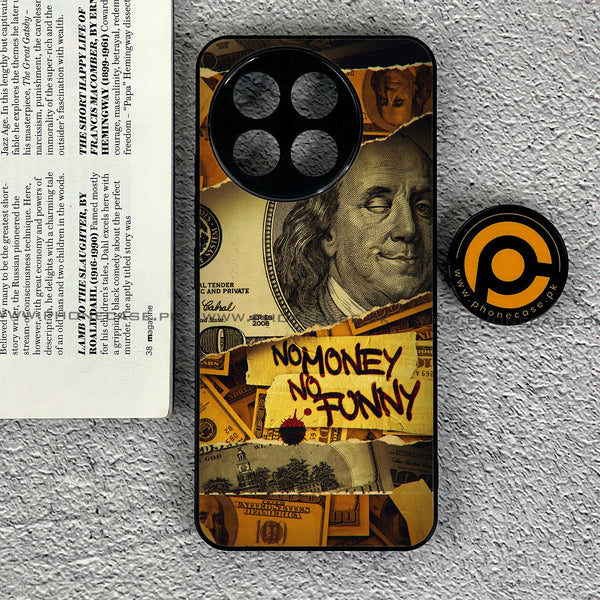 Tecno Spark 30 Pro - Dollar Series Design 1  - Premium Printed Glass soft Bumper shock Proof Case CS-40549 CS-41478