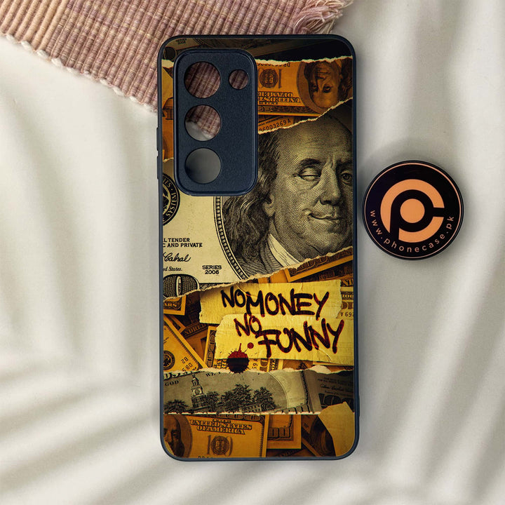 Oppo A5 2025 - Dollar Design 1- Premium Metal Printed soft Bumper shock Proof Case CS-46410