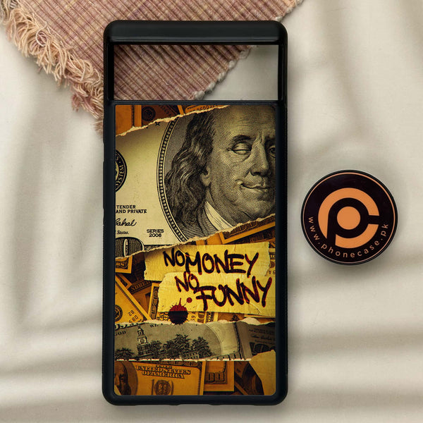 Google Pixel 6 - Dollar Design 1- Premium Metal Printed soft Bumper Shock Proof Case CS-48895