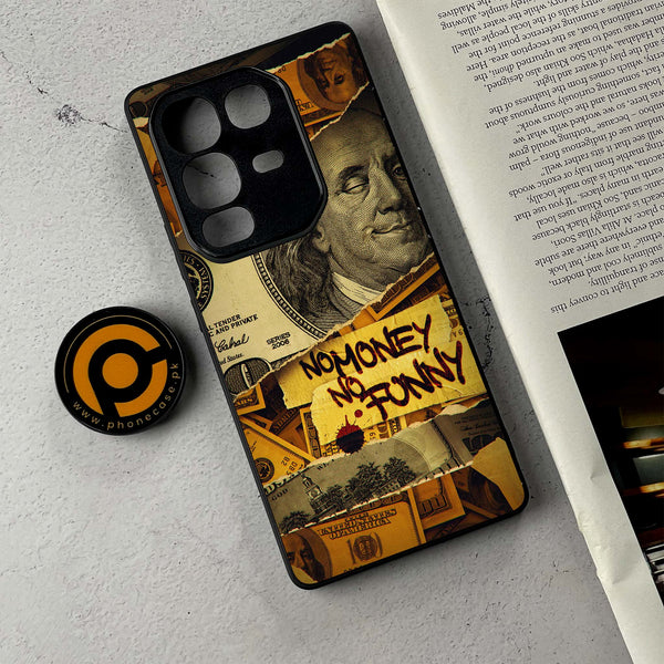 Infinix Note 50 Pro Plus - Dollar Series - Premium Metal Printed Soft Bumper Shockproof Case
