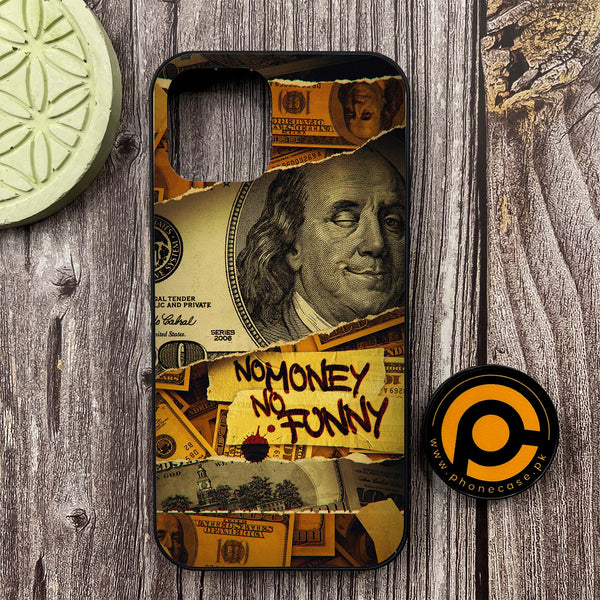 iPhone 12 - Dollar Series - Premium Metal Printed soft Bumper shock Proof Case