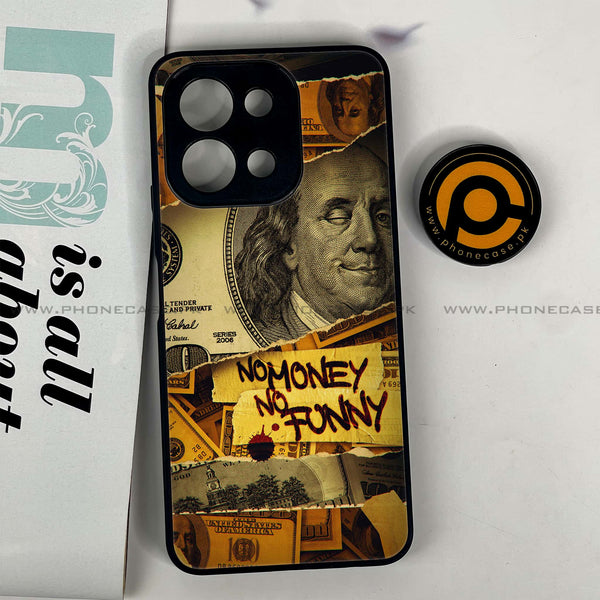 Vivo Y28 - Dollar Design 1 - Premium Printed Glass soft Bumper shock Proof Case  CS-34618