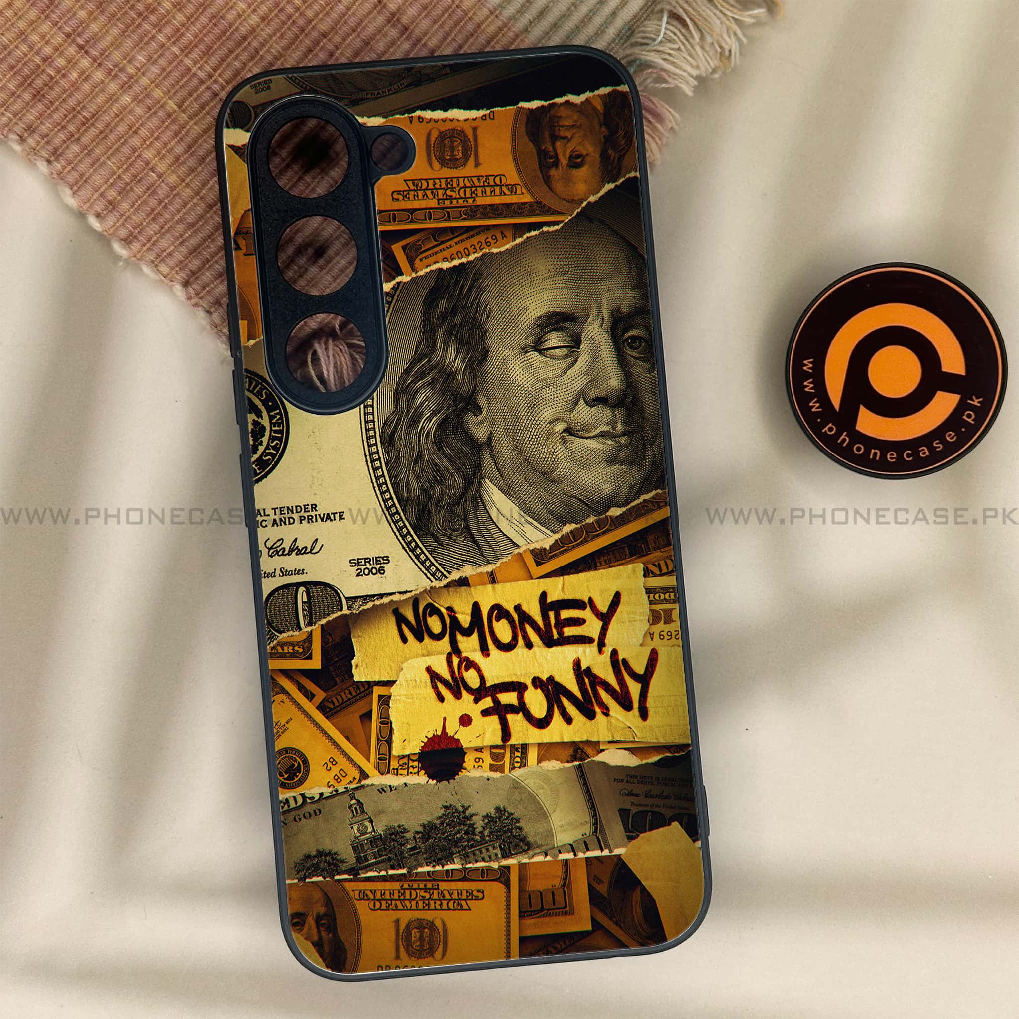 Tecno Spark 40 Pro - Dollar Series - Premium Metal Printed soft Bumper shock Proof Case