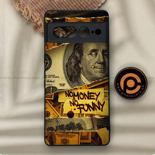 Google Pixel 7 Pro - Dollar Design 1 - Premium Metal Printed soft Bumper Shock Proof Case