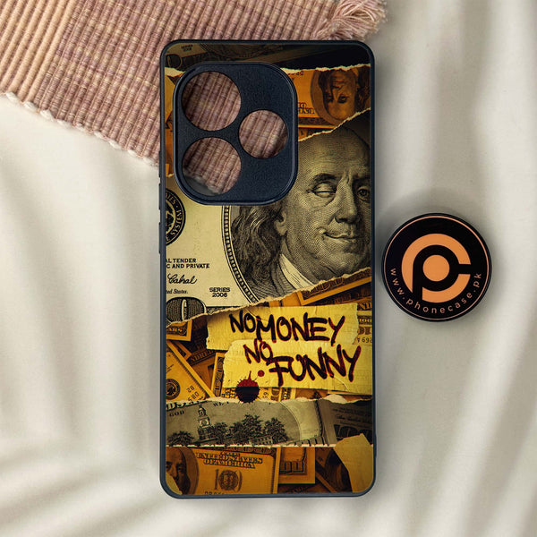 Realme GT 6 - Dollar Series - Premium Metal Printed soft Bumper shock Proof Case
