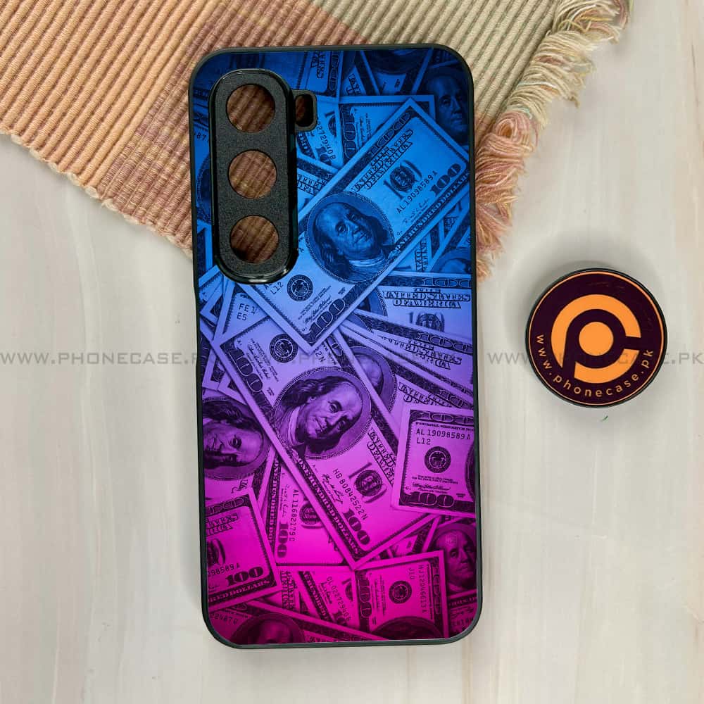Infinix Hot 60i - Dollar Series - Premium Metal Printed soft Bumper shock Proof Case