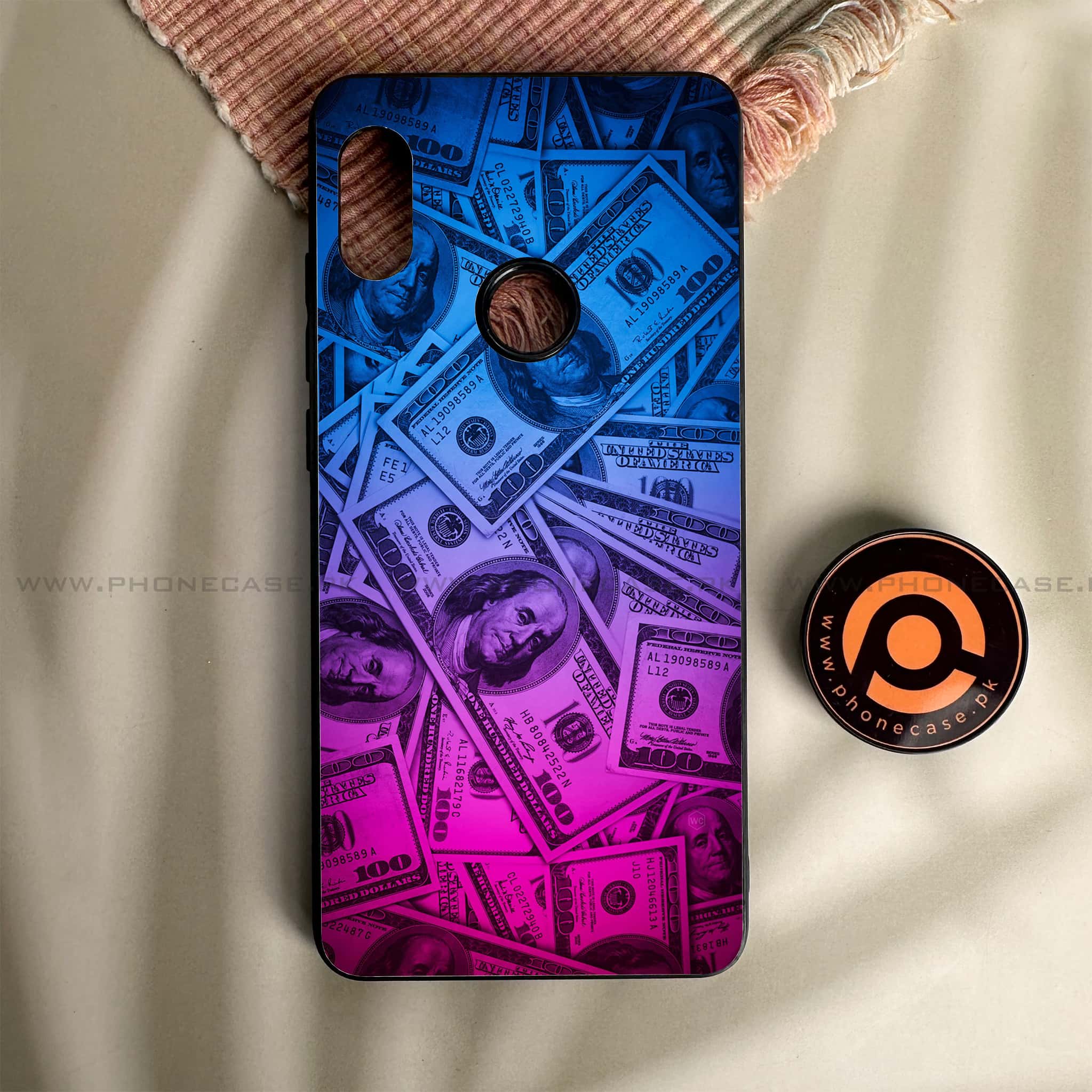 Redmi Note 5/Note 5 Pro - Dollar Series - Premium Metal Printed soft Bumper shock Proof Case