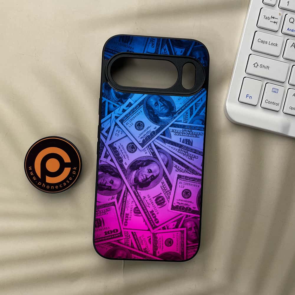 Google Pixel 10 Pro  - Dollar Series - Premium Metal Printed soft Bumper Shock Proof Case