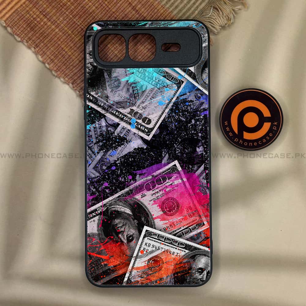 Infinix Smart 10 Plus - Dollar Series - Premium Metal Printed soft Bumper shock Proof Case