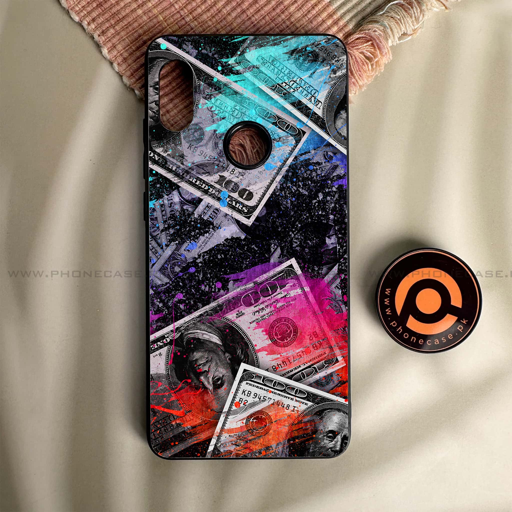 Redmi Note 5/Note 5 Pro - Dollar Series - Premium Metal Printed soft Bumper shock Proof Case