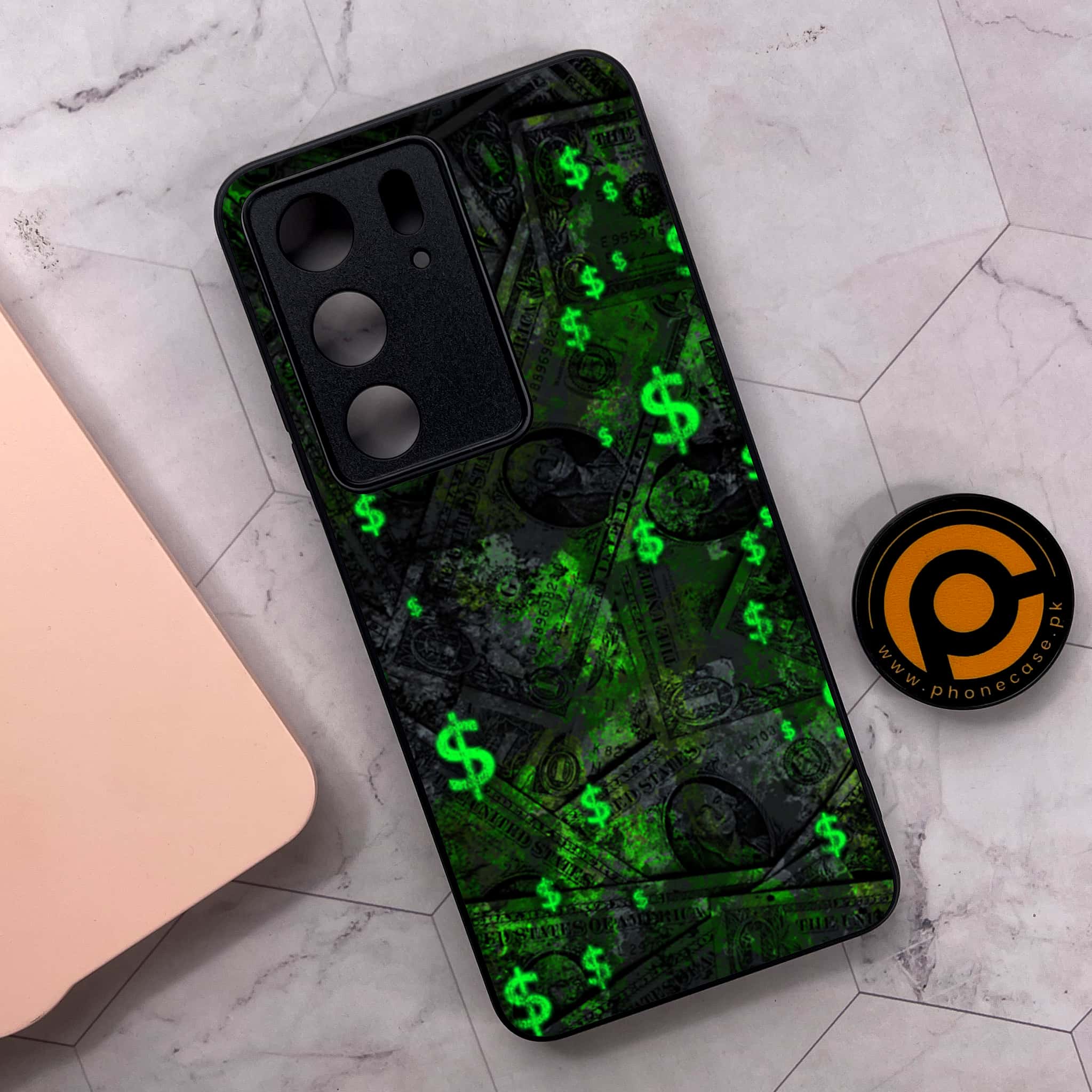 Realme C75x 4G - Dollar Series - Premium Metal Printed soft Bumper shock Proof Case