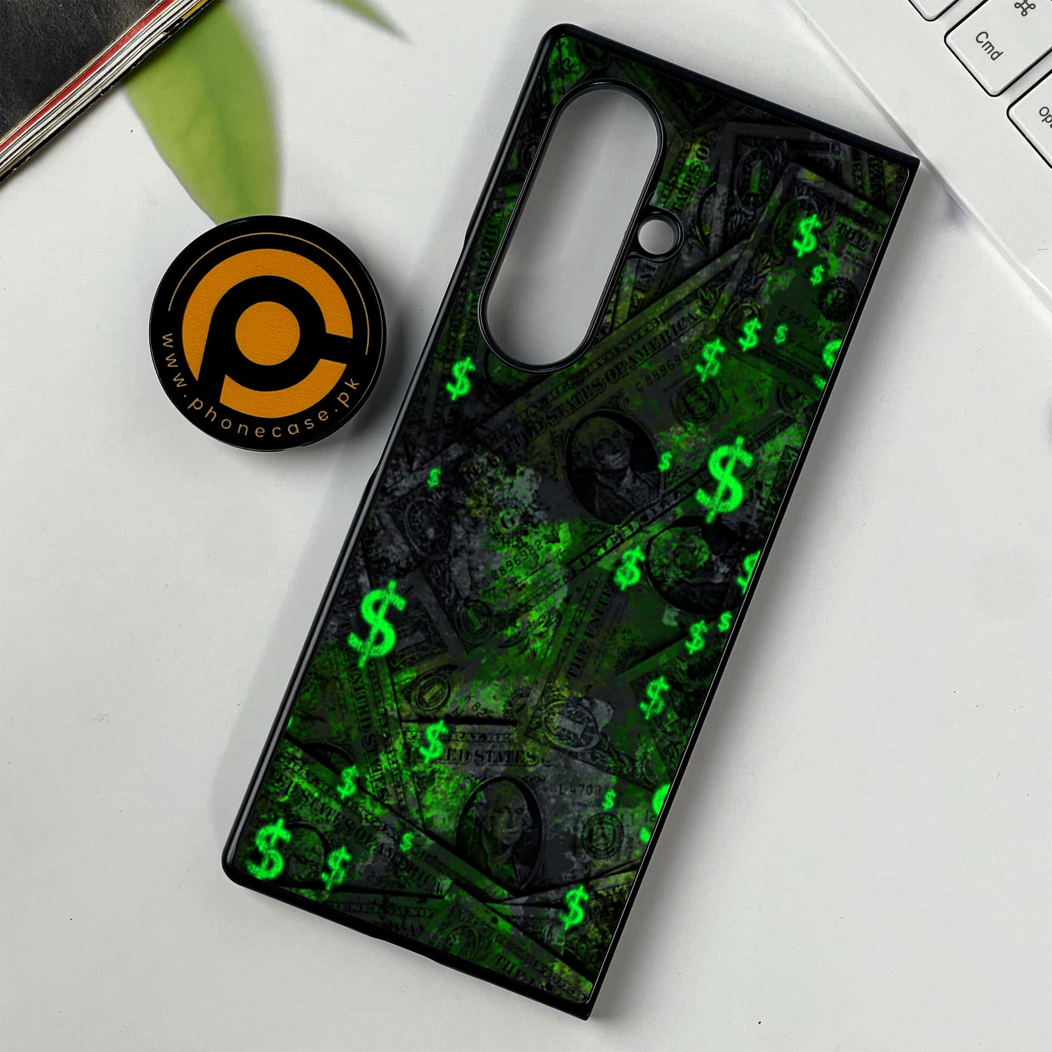 Samsung Galaxy Z Fold 7 - Dollar Series - Premium Metal Printed soft Bumper shock Proof Case