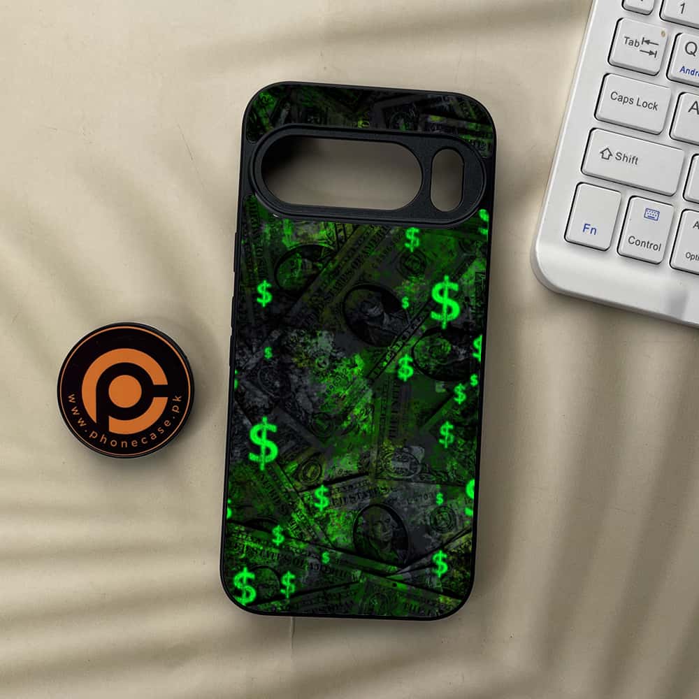 Google Pixel 10 Pro  - Dollar Series - Premium Metal Printed soft Bumper Shock Proof Case