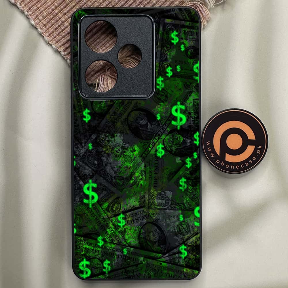 Realme GT 7T - Dollar Series - Premium Metal Printed soft Bumper shock Proof Case