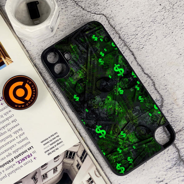 Nothing Phone (2a) - Dollar Series - Premium Metal Printed soft Bumper Shock Proof Case