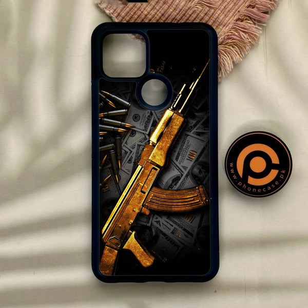 Google Pixel 4a 5G - Dollar Design 6 - Premium Metal Printed Soft Bumper Shock Proof Case