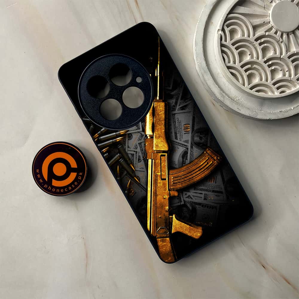 OnePlus 13 - Dollar Series - Premium Metal Printed soft Bumper shock Proof Case