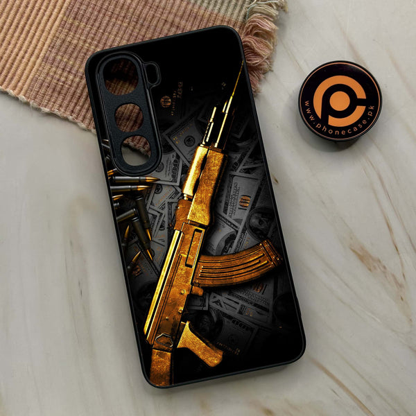 Vivo Y400 - Dollar Design 6 - Premium Metal Printed soft Bumper shock Proof CaseCS-44220
