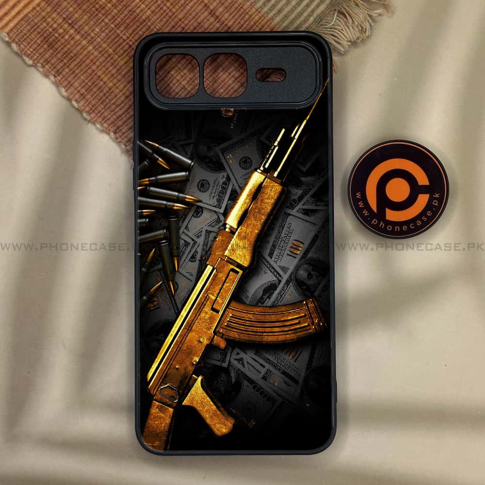 Infinix Smart 10 Plus - Dollar Series - Premium Metal Printed soft Bumper shock Proof Case
