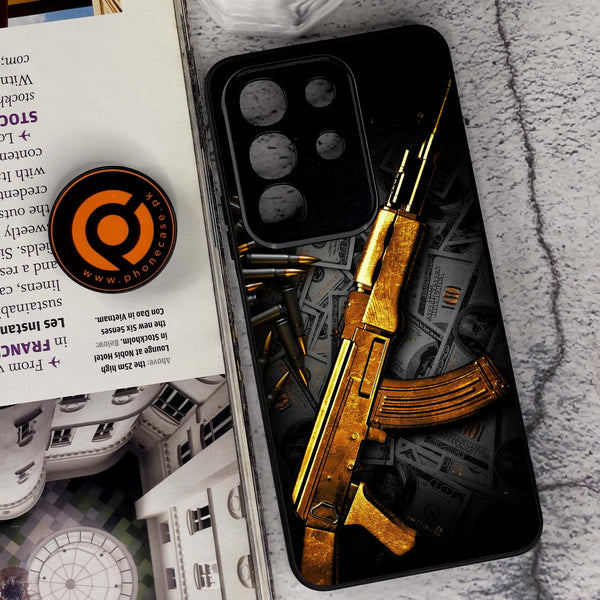 Vivo Y29 4G - Dollar Design 6- Premium Metal Printed soft Bumper Shock Proof Case  CS-37948