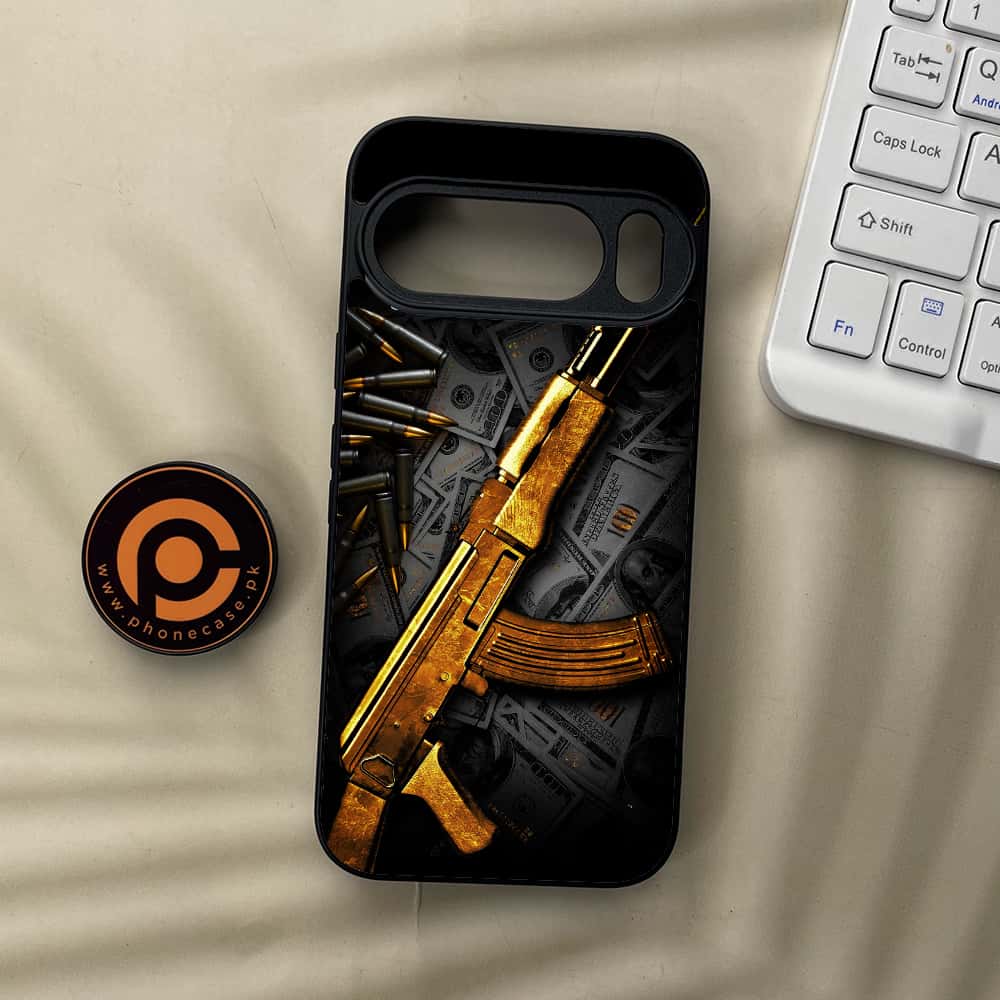 Google Pixel 10  - Dollar Series - Premium Metal Printed soft Bumper Shockof Case