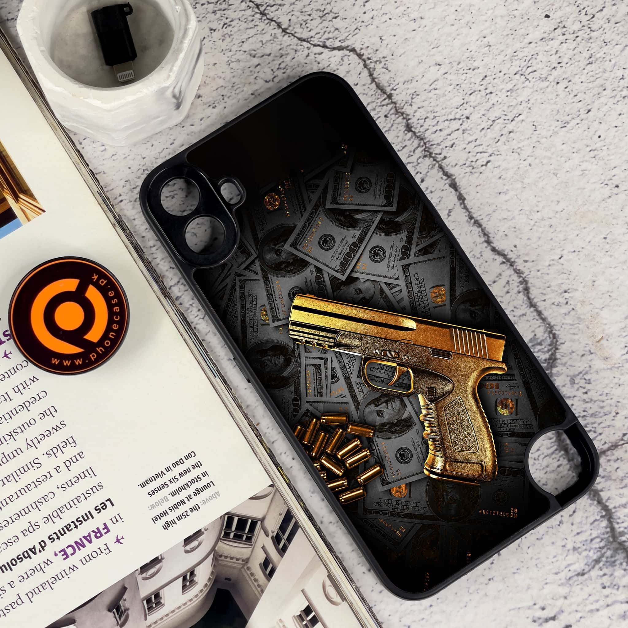 Nothing CMF Phone 1 - Dollar Series - Premium Metal Printed soft Bumper Shock Proof Case