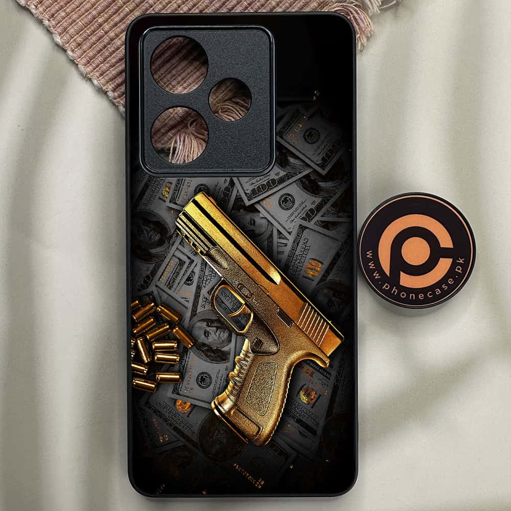 Realme GT 7T - Dollar Series - Premium Metal Printed soft Bumper shock Proof Case