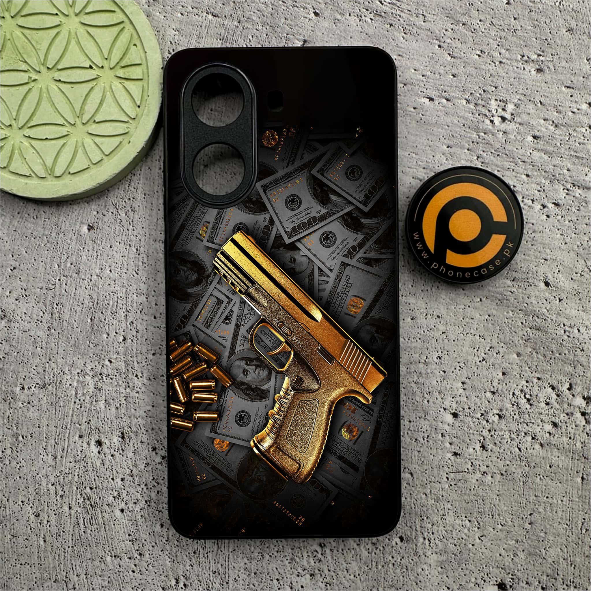 Xiaomi Poco X7 Pro 5G - Dollar Series - Premium Metal Printed soft Bumper shock Proof Case