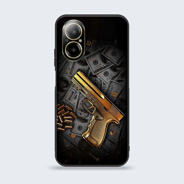 Realme C67 - Dollar Design 7 - Premium Printed Glass soft Bumper shock Proof Case CS-19540 CS-25502