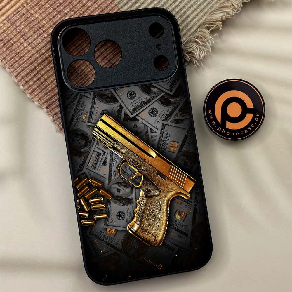 iPhone 17 Pro - Dollar Series - Premium Metal Printed soft Bumper shock Proof Case