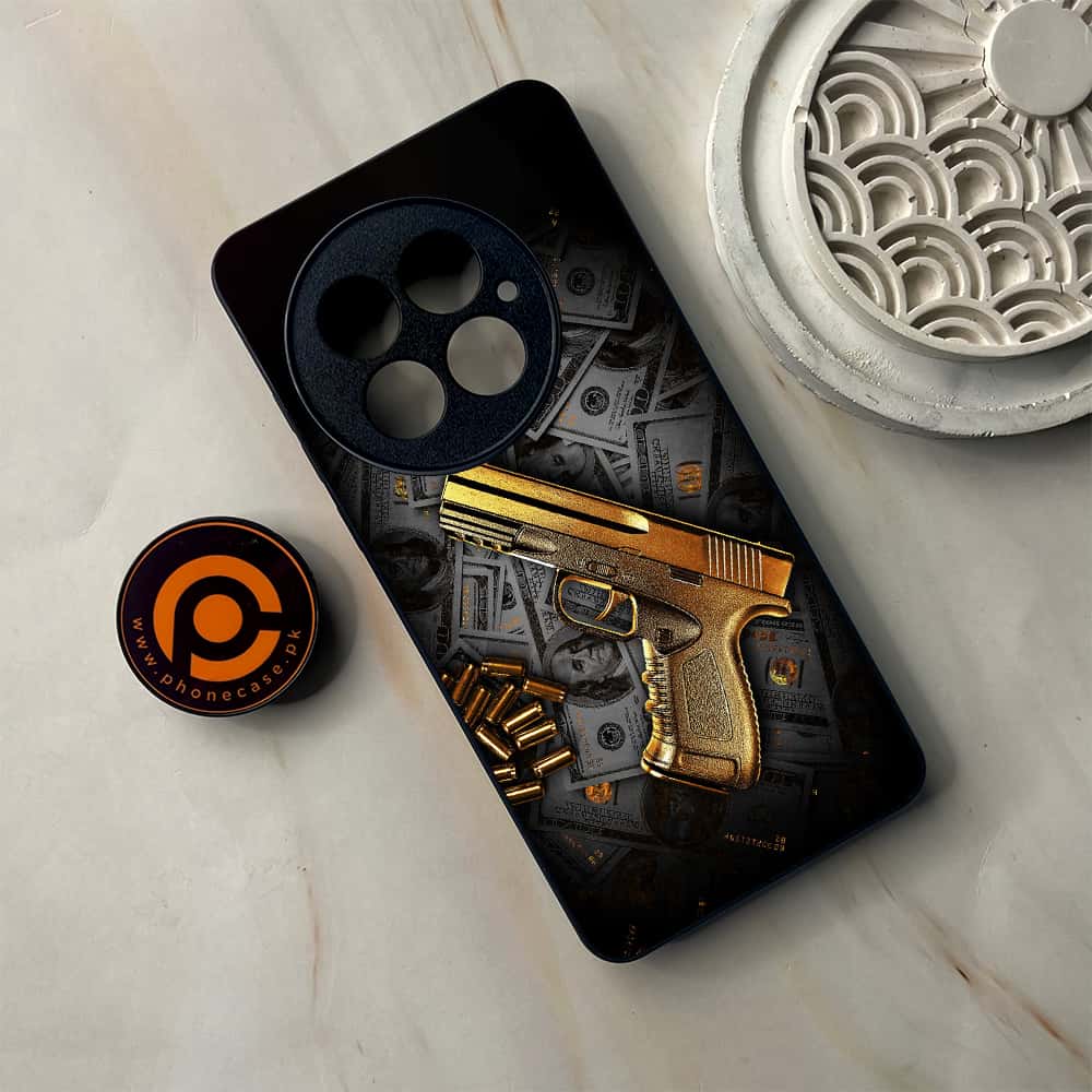 OnePlus 13 - Dollar Series - Premium Metal Printed soft Bumper shock Proof Case