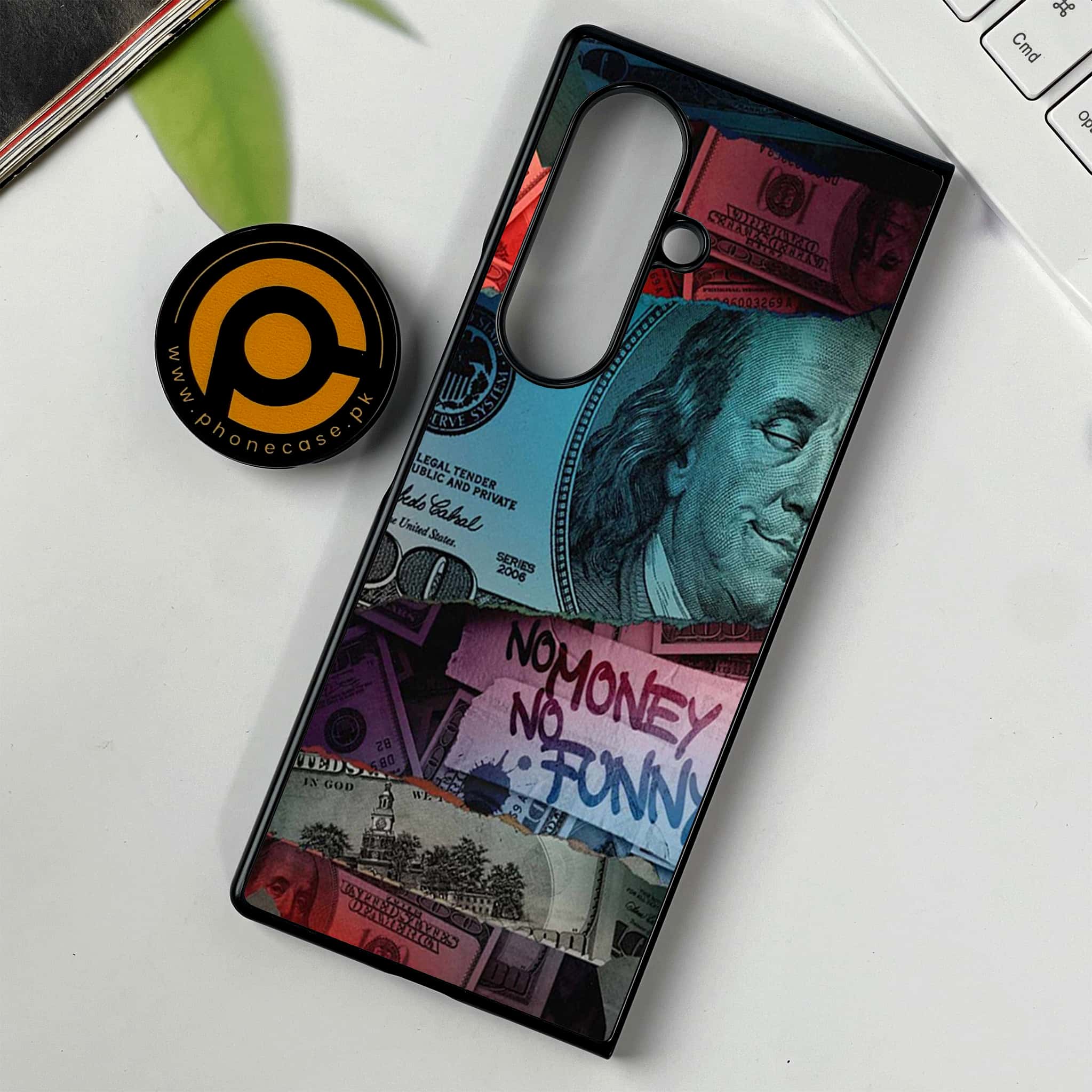 Samsung Galaxy Z Fold 7 - Dollar Series - Premium Metal Printed soft Bumper shock Proof Case