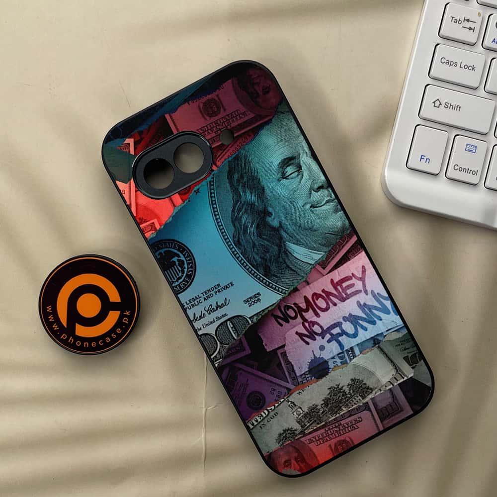 Google Pixel 9a - Dollar Series - Premium Metal Printed soft Bumper Shock Proof Case