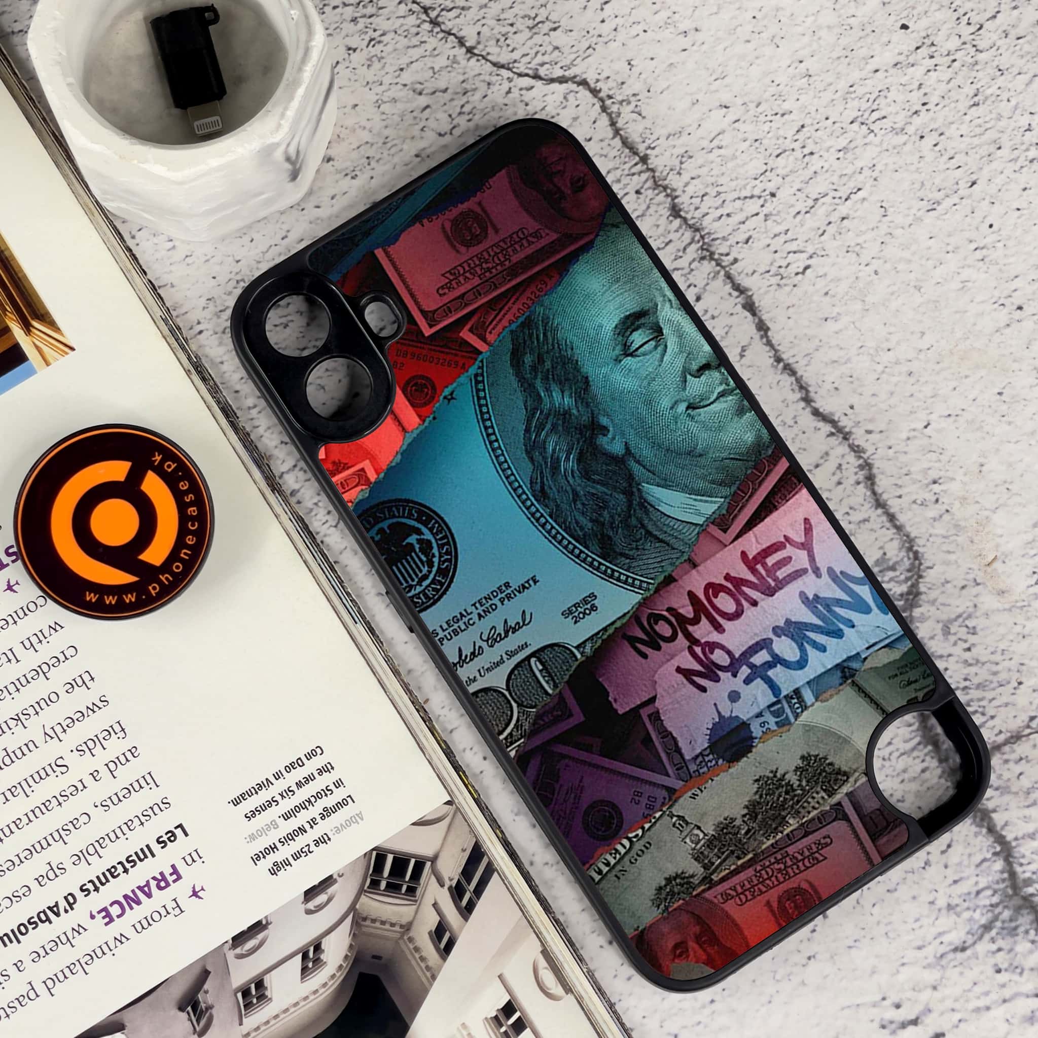 Nothing CMF Phone 1 - Dollar Series - Premium Metal Printed soft Bumper Shock Proof Case