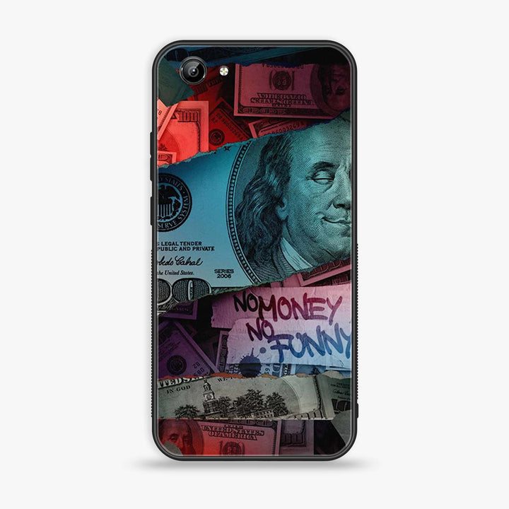Vivo Y71 - Dollar Design 8- Premium Printed Glass soft Bumper shock Proof Case CS-46580