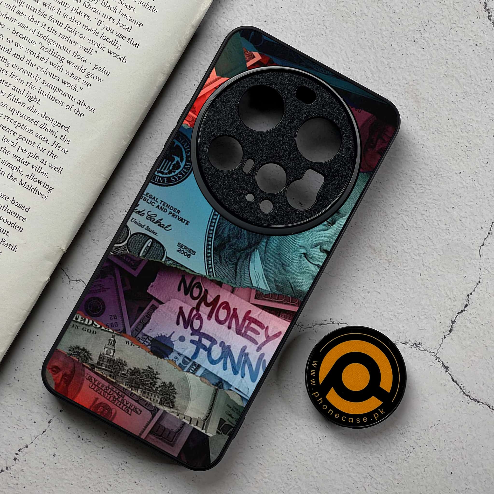 Xiaomi 15 Ultra - Dollar Series - Premium Metal Printed Soft Bumper Shockproof Case